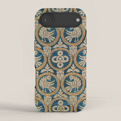 18th Century Spanish Textile Print iPhone Case