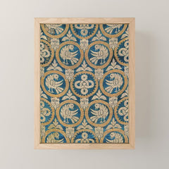 18th Century Spanish Textile Print Mini Art Print
