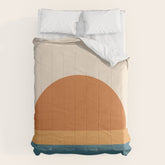 70's Retro Sunset Comforter