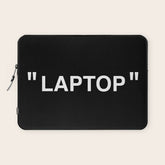 " Art " (Negative) Laptop Sleeve
