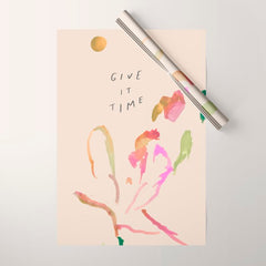"Give It Time" Wrapping Paper