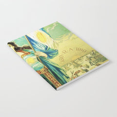 1910 Fernet Branca Liqueur Aperitif Advertisement Poster Print Notebook