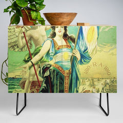1910 Fernet Branca Liqueur Aperitif Advertisement Poster Print Credenza