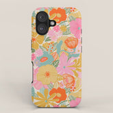 60's Retro Floral iPhone Case