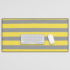 2021 Pantone Stripes Desk Mat