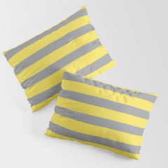 2021 Pantone Stripes Pillow Sham