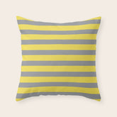 2021 Pantone Stripes Throw Pillow