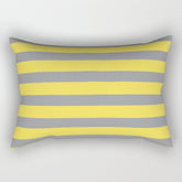 2021 Pantone Stripes Rectangular Pillow