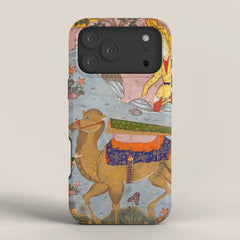 "Coffin of Imam 'Ali", Folio from a Falnama (The Book of Omens) of Ja'far al-Sadiq iPhone Case