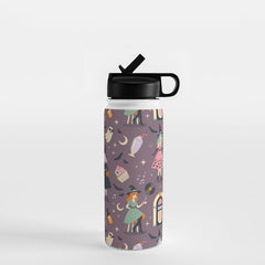 50s Witch Vibes Water Bottle