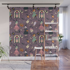 50s Witch Vibes Wall Mural