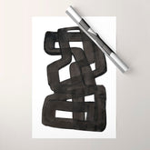 Boulder' Mid Century Modern Fun Abstract Shapes Wrapping Paper
