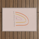 "Your Presence Matters" Outdoor Rug