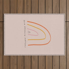 "Your Presence Matters" Outdoor Rug