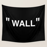 " Art " (Negative) Wall Tapestry