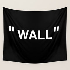 " Art " (Negative) Wall Tapestry