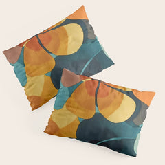 A Floral Palette of Colorful Petals Pillow Sham