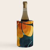 A Floral Palette of Colorful Petals Wine Chiller