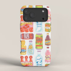90s Drinks iPhone Case