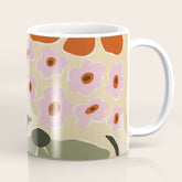 70s tropical fun flower Coffee Mug