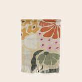 70s tropical fun flower Wall Hanging