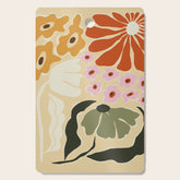 70s tropical fun flower Cutting Board