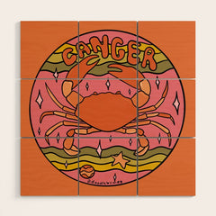 2020 Cancer Wood Wall Art
