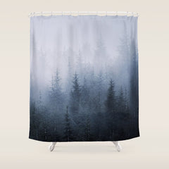 "Simbiosis" Shower Curtain