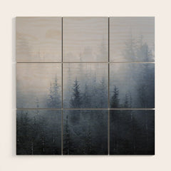 "Simbiosis" Wood Wall Art