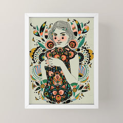 A Future Bright Mini Art Print