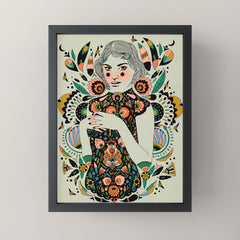 A Future Bright Mini Art Print
