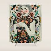 A Future Bright Shower Curtain