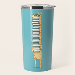 A Book Lover (blue) Travel Mug