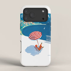1954 FRENCH RIVIERA Travel Poster iPhone Case