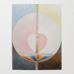 "The Dove, No. 1" by Hilma af Klint (1915) Poster