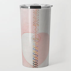 "The Dove, No. 1" by Hilma af Klint (1915) Travel Mug