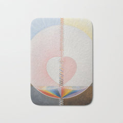 "The Dove, No. 1" by Hilma af Klint (1915) Bath Mat