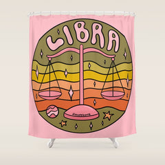 2020 Libra Shower Curtain