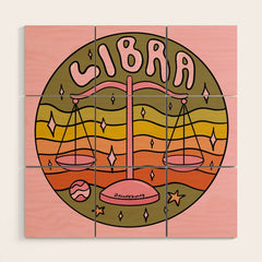 2020 Libra Wood Wall Art