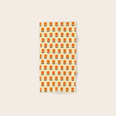 70s Flower Pattern #2 Bath Towel