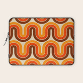 70s Retro Vintage Style 821 Autumn Laptop Sleeve