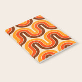 70s Retro Vintage Style 821 Autumn Notebook