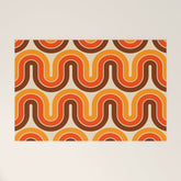 70s Retro Vintage Style 821 Autumn Welcome Mat