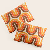 70s Retro Vintage Style 821 Autumn Pillow Sham