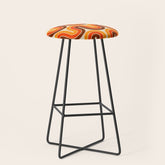 70s Retro Vintage Style 821 Autumn Stool
