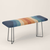 70's Retro Reflection Bench