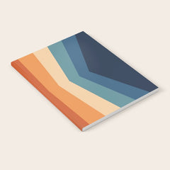 70's Retro Reflection Notebook