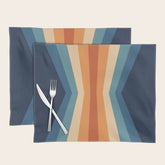 70's Retro Reflection Placemat