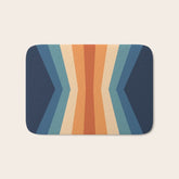 70's Retro Reflection Bath Mat