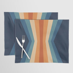 70's Retro Reflection Placemat